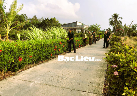 Cựu chiến binh gương mẫu xây dựng, bảo vệ quê hương