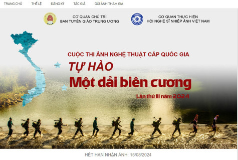 Bạc Liêu hưởng ứng Cuộc thi ảnh quốc gia “Tự hào một dải biên cương”