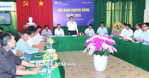 Công ty Điện lực Bạc Liêu tổ chức hội nghị khách hàng năm 2024
