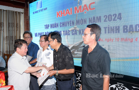 Hội Nhạc sĩ Việt Nam: Tập huấn chuyên môn và phát động sáng tác ca khúc về Bạc Liêu