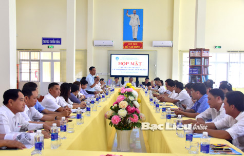Trường cao đẳng Kinh tế - Kỹ thuật Bạc Liêu: Họp mặt gần 40 cộng tác viên tham gia các hoạt động giáo dục nghề nghiệp