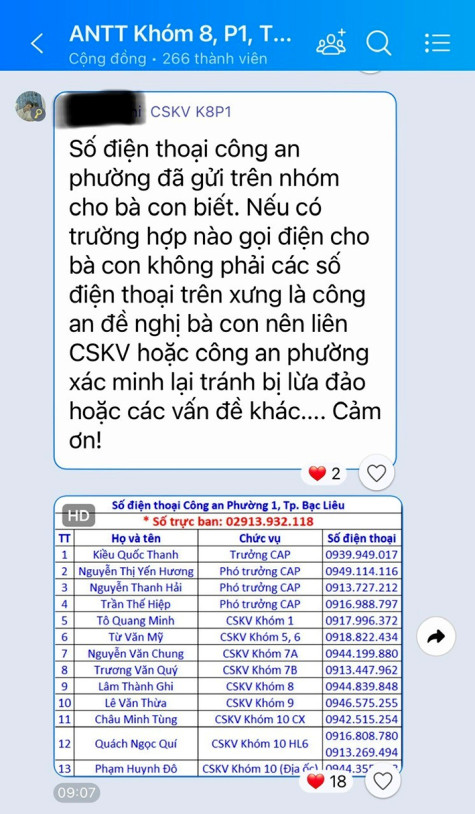Nhiều thủ đoạn lừa đảo giả mạo công an