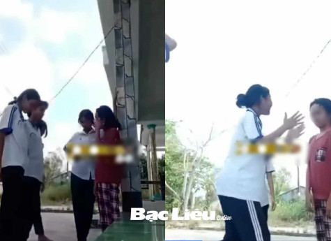 Nhà trường vào cuộc vụ clip bé gái bị đánh hội đồng