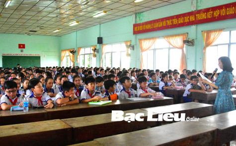 Chuyển các lớp THCS chất lượng cao về Trường THPT Bạc Liêu