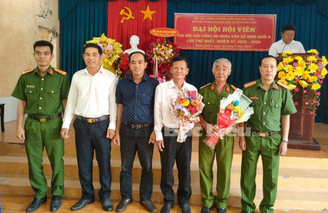 Huyện Hồng Dân: Hoàn thành đại hội thành lập Hội Cựu Công an nhân dân sớm nhất tỉnh