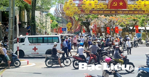 TP. Bạc Liêu: Tai nạn giao thông trong nội ô TP. Bạc Liêu, 1 phụ nữ tử vong