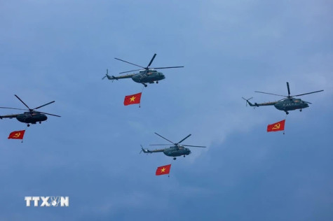 Hào hùng lễ diễu binh, diễu hành kỷ niệm 70 năm Chiến thắng Điện Biên Phủ