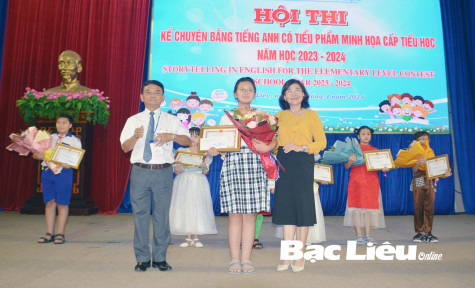 Ngành Giáo dục TX. Giá Rai: Thắng lớn tại các sân chơi tiếng Anh