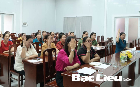 Bầu bổ sung Ủy viên, Phó Chủ nhiệm Ủy ban Kiểm tra Hội LHPN tỉnh khóa I, nhiệm kỳ 2021 - 2026