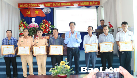 Tổng kết công tác phối hợp liên ngành bảo đảm trật tự an toàn giao thông đường thủy nội địa