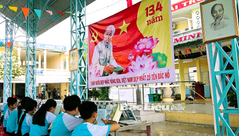 Xây dựng không gian văn hóa Hồ Chí Minh tại Bạc Liêu