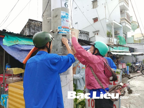 PHƯỜNG 3, TP. BẠC LIÊU: THỰC HIỆN TRẬT TỰ ĐÔ THỊ VÀ TUYẾN PHỐ VĂN MINH