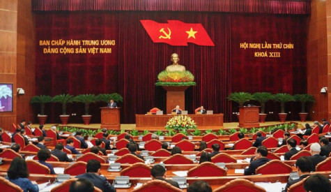Thông cáo báo chí ngày làm việc đầu tiên của Hội nghị lần thứ 9 Ban Chấp hành Trung ương Đảng (khóa XIII)
