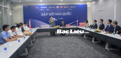 Phó Chủ UBND tỉnh Bạc Liêu - Huỳnh Chí Nguyện hội đàm với Đại sứ Hàn Quốc tại Việt Nam