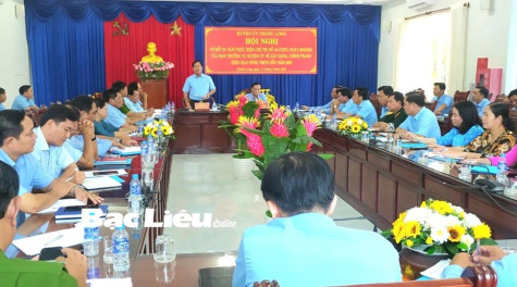 Huyện Phước Long: Sơ kết 1 năm thực hiện Chỉ thị 16/2023 của Ban Thường vụ Huyện ủy