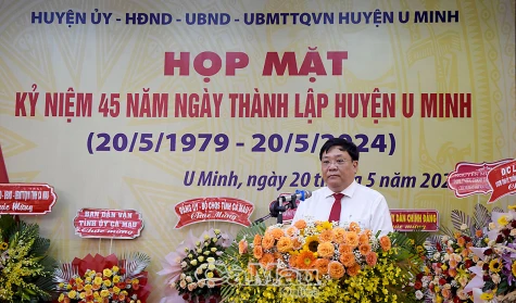 Đảng bộ và Nhân dân huyện U Minh - 45 năm chung sức, chung lòng