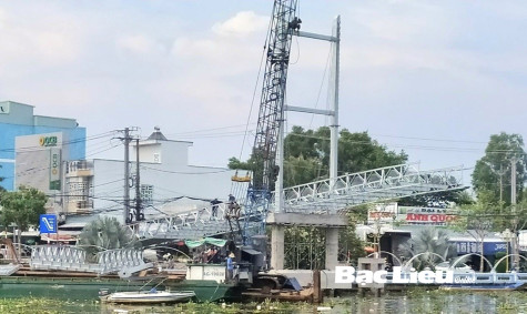 Dự kiến đưa cầu sắt Phước Long vào sử dụng vào đầu tháng 6/2024