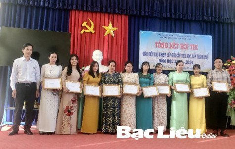 Ngành Giáo dục TP. Bạc Liêu: Nhiều bài học từ Hội thi Giáo viên chủ nhiệm lớp giỏi cấp tiểu học