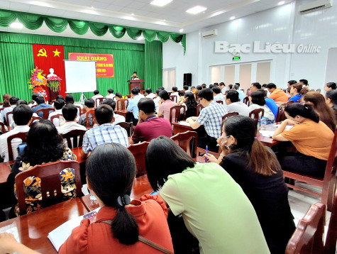 120 cán bộ, đảng viên được bồi dưỡng kiến thức quốc phòng và an ninh khóa 1 - năm 2024