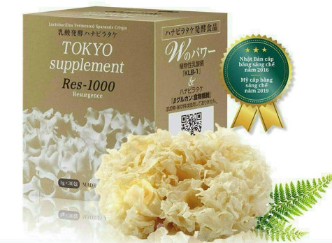 Tokyo Res 1000 hạn chế tối đa bệnh tật để hướng đến sự khỏe mạnh toàn diện