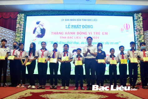 Phát động Tháng hành động vì trẻ em 2024