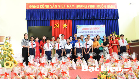 Chăm lo cho thiếu nhi có hoàn cảnh khó khăn
