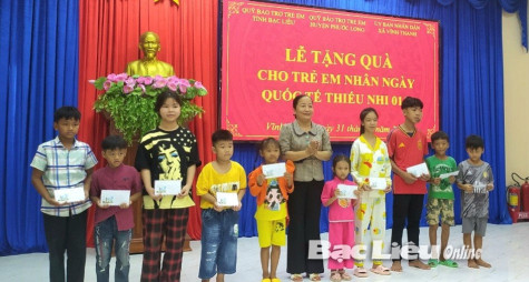 Nhiều hoạt động thiết thực nhân Ngày Quốc tế thiếu nhi 1/6