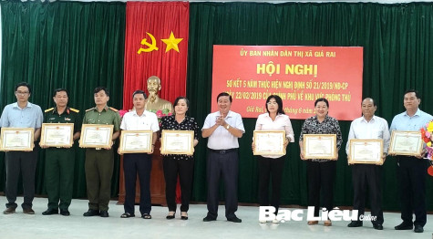 TX. Giá Rai: Sơ kết 5 năm thực hiện Nghị định 21 của Chính phủ về khu vực phòng thủ