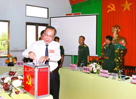 Bạc Liêu thực hiện nghiêm Quy chế bầu cử trong Đảng