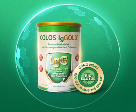 Colos IgGold dòng sữa non đáng để sử dụng nhất hiện nay