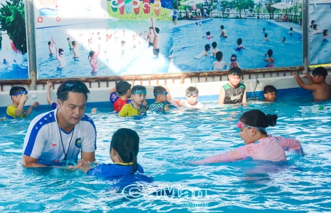 Ðón hè - Liên kết dạy bơi