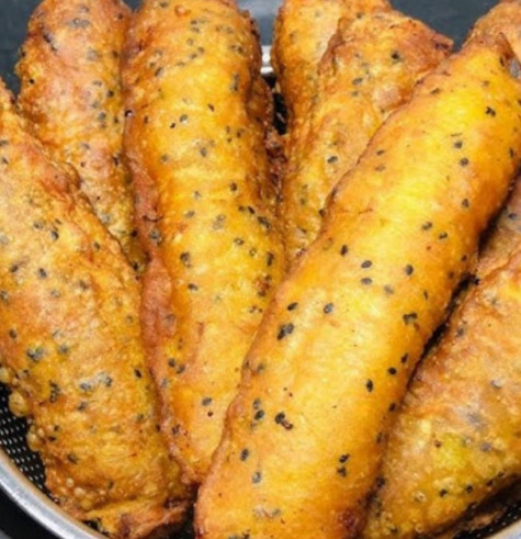 Chuối chiên ăn là ghiền