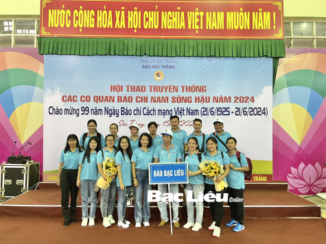Sôi nổi hội thao truyền thống các cơ quan báo chí Nam sông Hậu