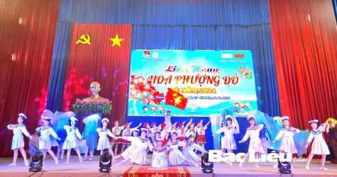 Hơn 300 thiếu nhi tham gia Liên hoan “Hoa phượng đỏ” - hè năm 2024