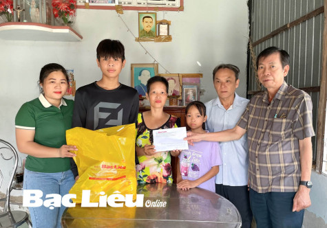 Báo Bạc Liêu góp phần kết nối, giúp đỡ những hoàn cảnh khó khăn