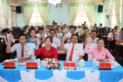 Kỳ họp thứ 13, HĐND TP. Bạc Liêu khóa XII: Thông qua 3 nghị quyết chuyên đề