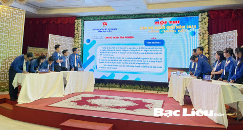 Hội thi Cán bộ Đoàn giỏi năm 2024: Trau dồi kiến thức, kỹ năng công tác cho cán bộ Đoàn