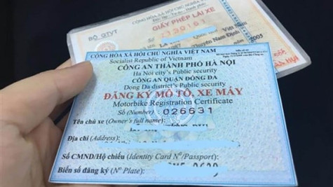 Từ ngày 1/7/2024: Người dân không đi đổi giấy đăng ký xe có bị xử phạt lên tới 8 triệu đồng