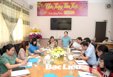 Sở VH-TT&DL làm việc với TP. Bạc Liêu về tình hình phát triển du lịch