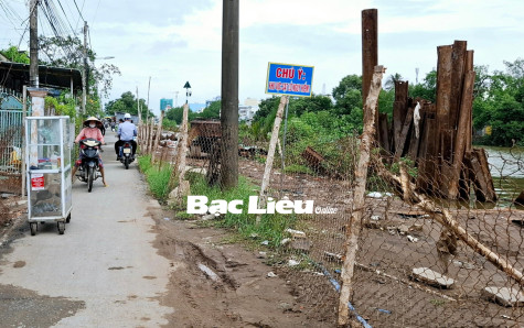 Báo động tình trạng sạt lở sông Bạc Liêu - Cà Mau