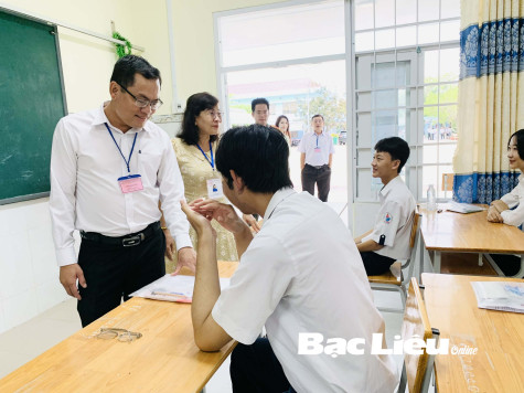 Hơn 6.000 thí sinh Bạc Liêu bước vào kỳ thi tốt nghiệp THPT năm 2024