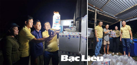 Hỗ trợ 300 ngàn con tôm giống cho hội viên nông dân thực hiện mô hình nuôi tôm công nghệ cao