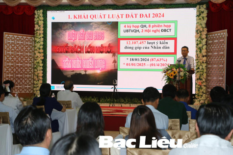 Nhiều nỗ lực để Luật Đất đai có hiệu lực sớm
