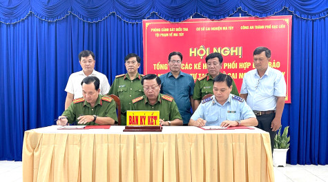 Tổng kết các kế hoạch phối hợp đảm bảo an ninh,  trật tự tại Cơ sở Cai nghiện ma túy