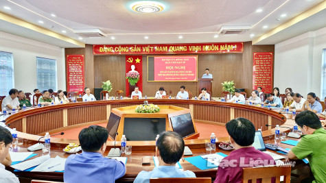Ban Chỉ đạo 35 Huyện ủy Đông Hải: Triển khai phương hướng, nhiệm vụ 6 tháng cuối năm 2024