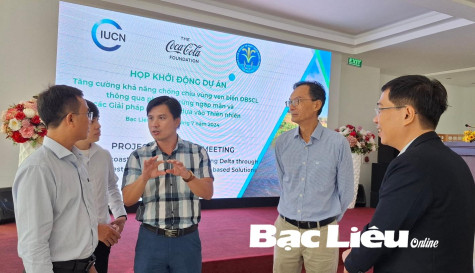 Khởi động Dự án Tăng cường khả năng chống chịu vùng ven biển ĐBSCL