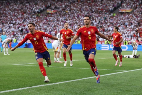 Tây Ban Nha và Pháp vào bán kết