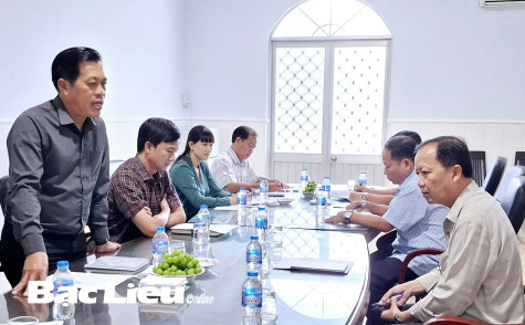 Khảo sát tình hình sản xuất, kinh doanh tại huyện Hòa Bình và TX. Giá Rai