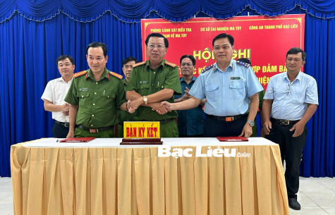 Phối hợp đảm bảo an ninh trật tự tại Cơ sở cai nghiện ma túy tỉnh
