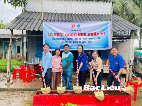 Chăm lo nhà ở cho đoàn viên có hoàn cảnh khó khăn